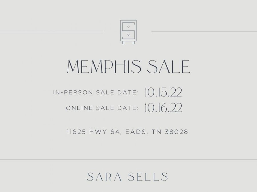 Sara Sells October Warehouse Sale - Memphis