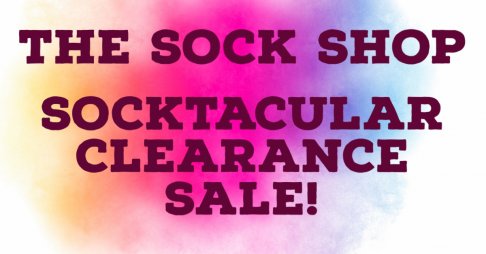 The Sock Shop Socktacular Clearance Sale