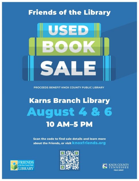 Karns Branch Used Book Sale