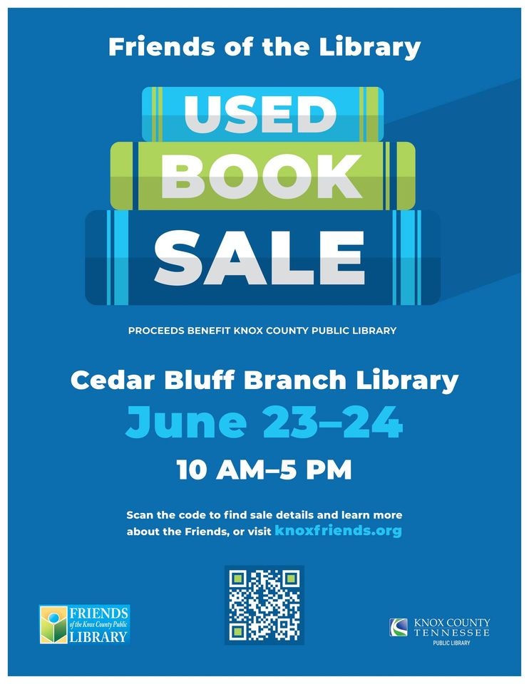 Cedar Bluff Branch Used Book Sale