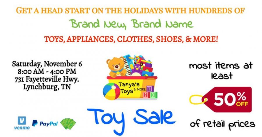 Tanya’s Toys and More Toy Sale