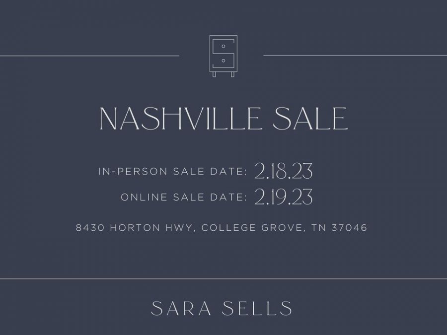 Sara Sells February Warehouse Sale - Nashville