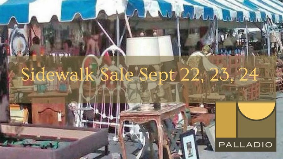 Palladio's Sidewalk Sale