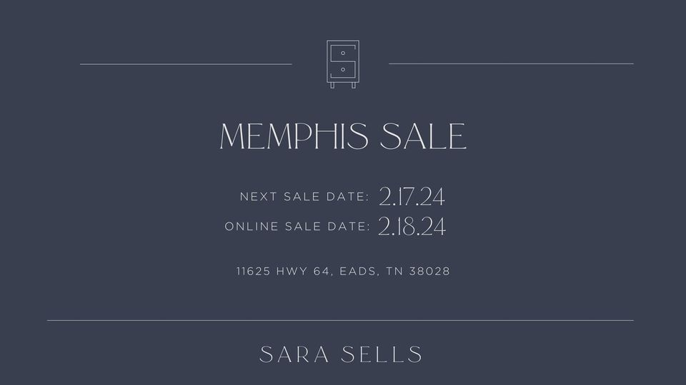 Sara Sells February Sale - Memphis