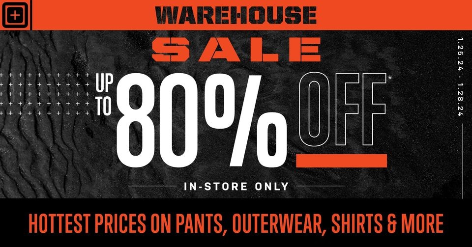 5.11 Tactical Knoxville Warehouse Sale