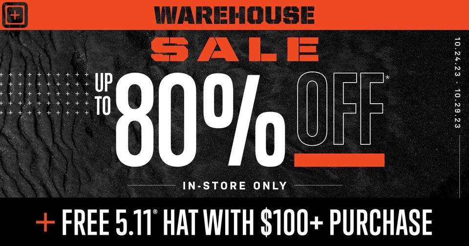 5.11 Tactical Knoxville Warehouse Sale