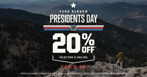 5.11 Tactical Presidents Day Sale - Memphis