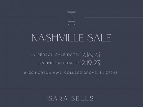 Sara Sells February Warehouse Sale - Nashville