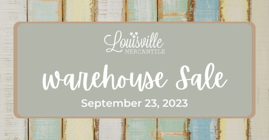 Louisville Mercantile Warehouse Sale