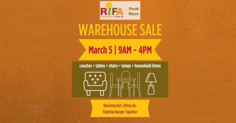 RIFA Jackson March 2022 Warehouse Sale