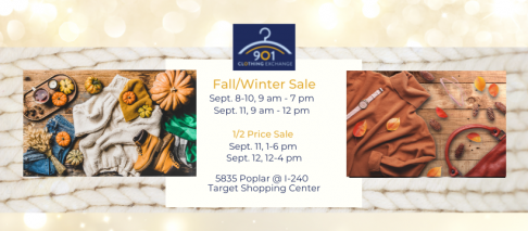 CHILDREN'S CLOTHING EXCHANGE Fall and Winter Pop-up Sale