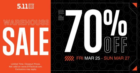 5.11 Tactical Warehouse Sale - Knoxville